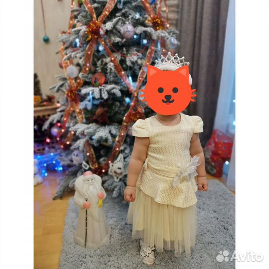 Нарядное платье для девочки