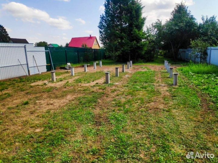 Монтаж свайного фундамента цена