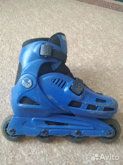 Роликовые коньки детские (регулируемые, 30- 33 р)