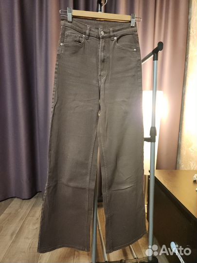 Джинсы женские широкие 42 hm