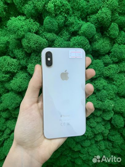 iPhone X 256gb Silver No Face id