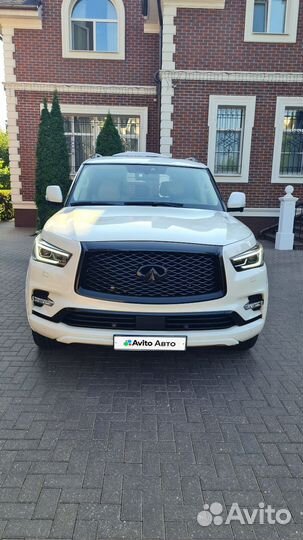 Infiniti QX80 5.6 AT, 2018, 63 000 км