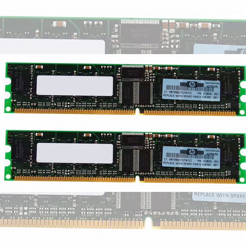 [376638-B21] Оперативная Память Hp Ddr 1gb 376638-B21