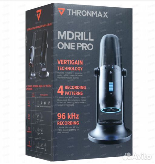 Микрофон Thronmax MDrill One Pro черный