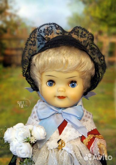 Кукла Германия Виниловая handwork в родном