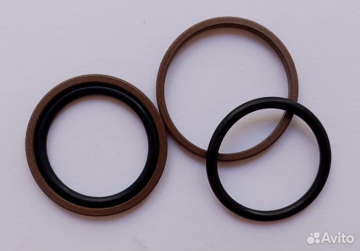 Уплотнение поршня PS08 32-24.5-3.2 ptfe-BR40/NBR