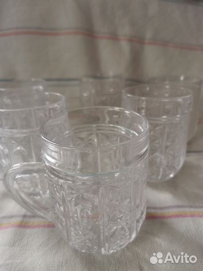 Хрустальные пивные кружки СССР, новые