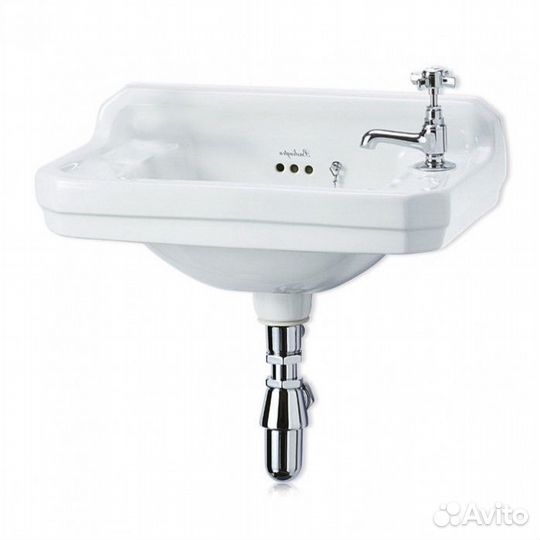 Раковина с подстольем Burlington Edwardian Cloakroom B8 T21A CHR