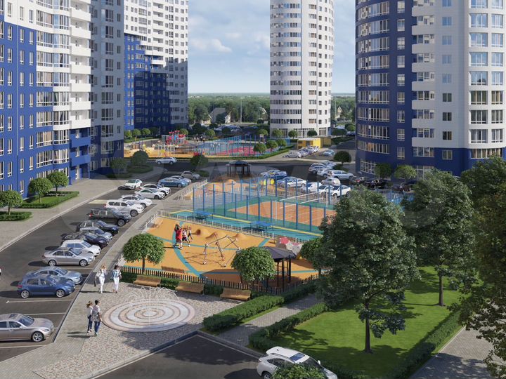 3-к. квартира, 76,8 м², 17/24 эт.