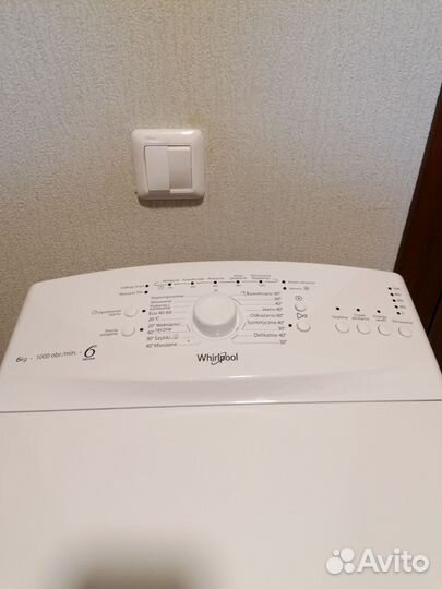 Стиральная машина Whirlpool tdlr 6040L. Новая