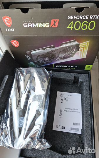 GeForce RTX 4060 MSI Gaming X 8 Gb