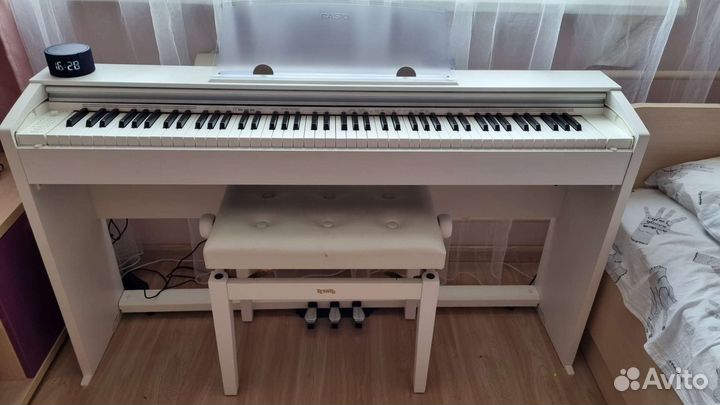 Цифровое пианино casio px-770 белое