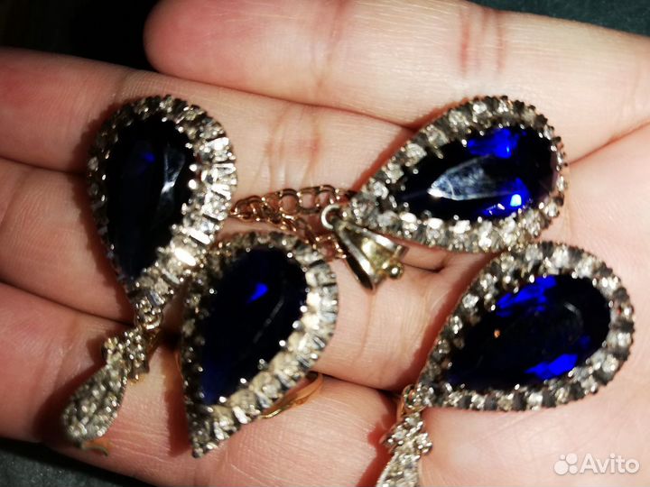 Комплект бриллиантовый