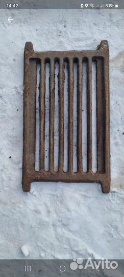 Плита чугунная для печи