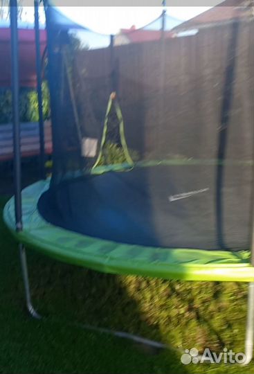 Батут с сеткой 305 бу