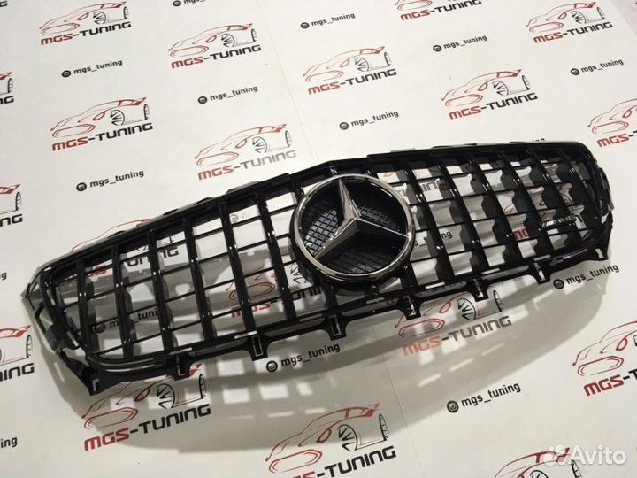 Решетка Mercedes CLS-Class Black W218 10-14г