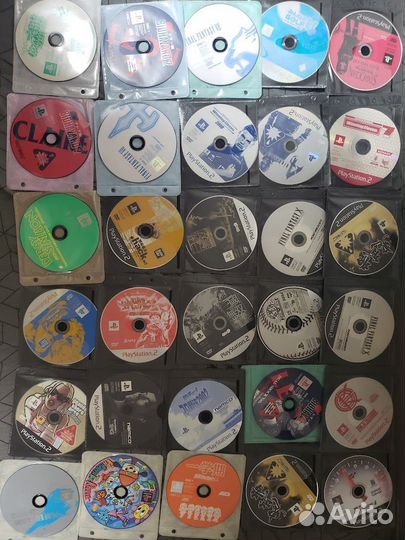 PS2 PlayStation лицензия - игры, диски без боксов
