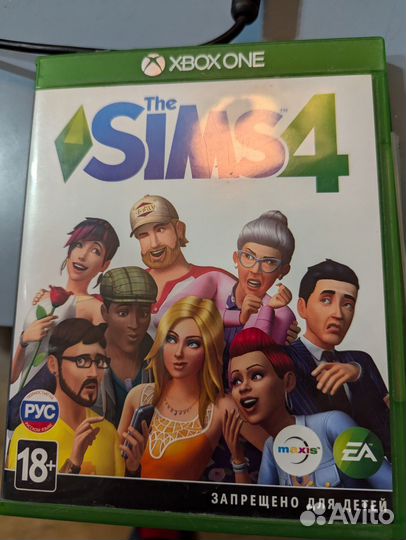 Sims 4 xbox one диск в идеале