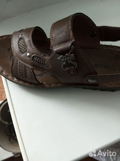 Ботинки мужские, босоножки мужские 40 размер