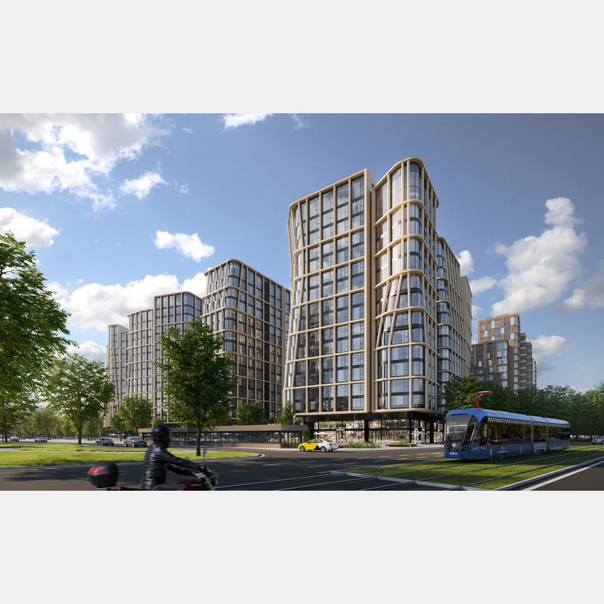 3-к. квартира, 104 м², 2/16 эт.