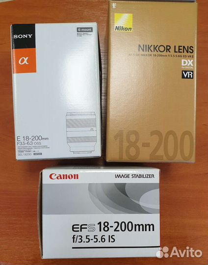 Объектив 18-200