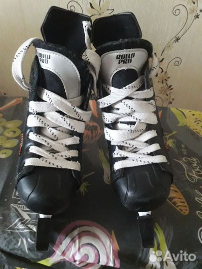 Коньки хоккейные детские