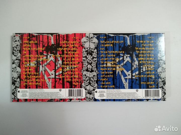 4 CD диска. metallica.Greatest hits