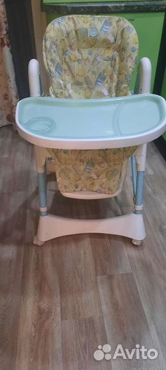 Стульчик для кормления happy baby