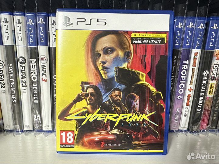 Cyberpunk 2077 ps5 Диск на Русском языке