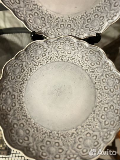 Тарелка декоративная керамика