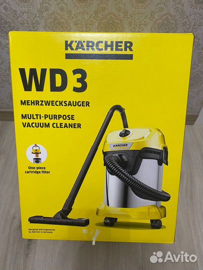 Пылесос Karcher Wd 3 S