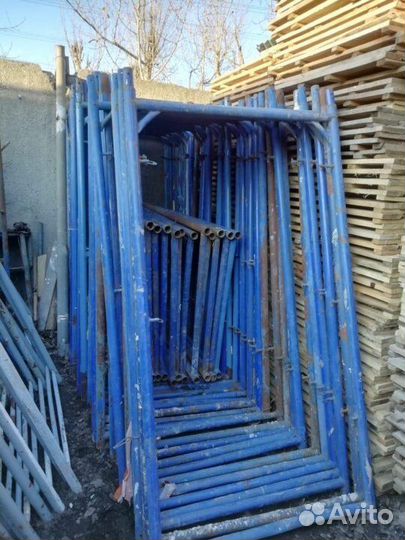 Леса строительные рамные