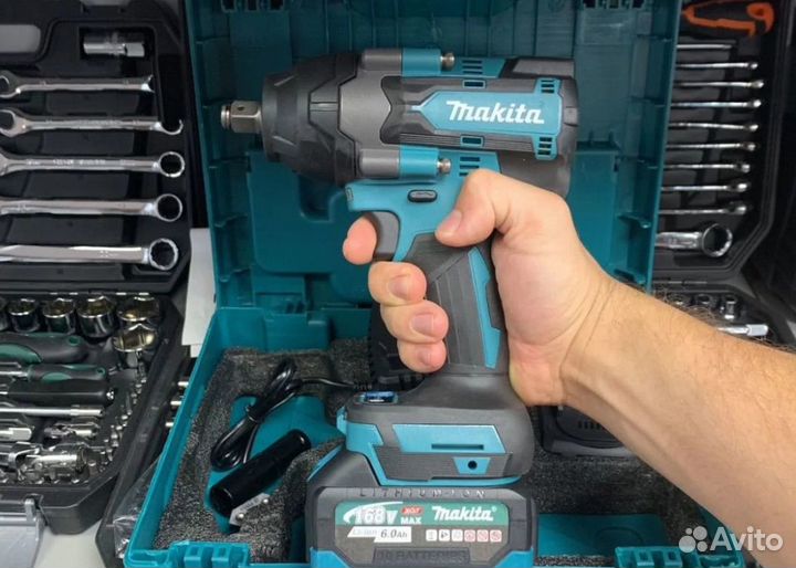 Гайковерт аккумуляторный makita 1800нм