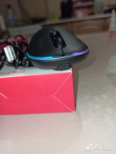 Мышь беспроводная с подсвекой и bluetooth
