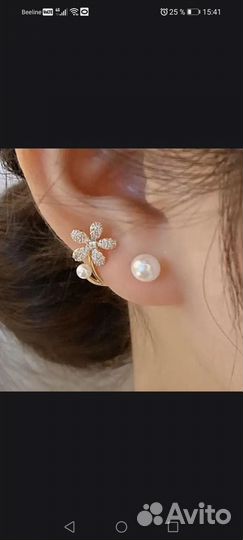 Серьги, бижутерия