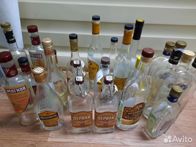 Коньячные бутылки