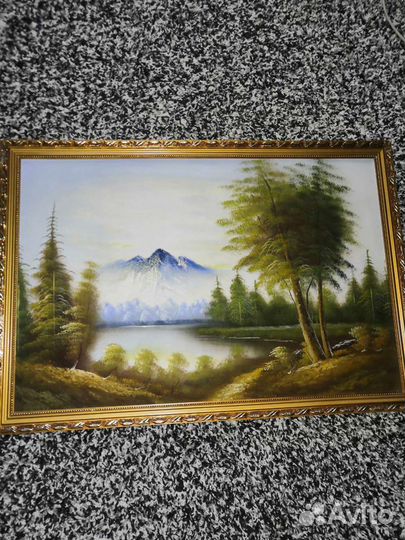 Картина маслом на холсте пейзаж