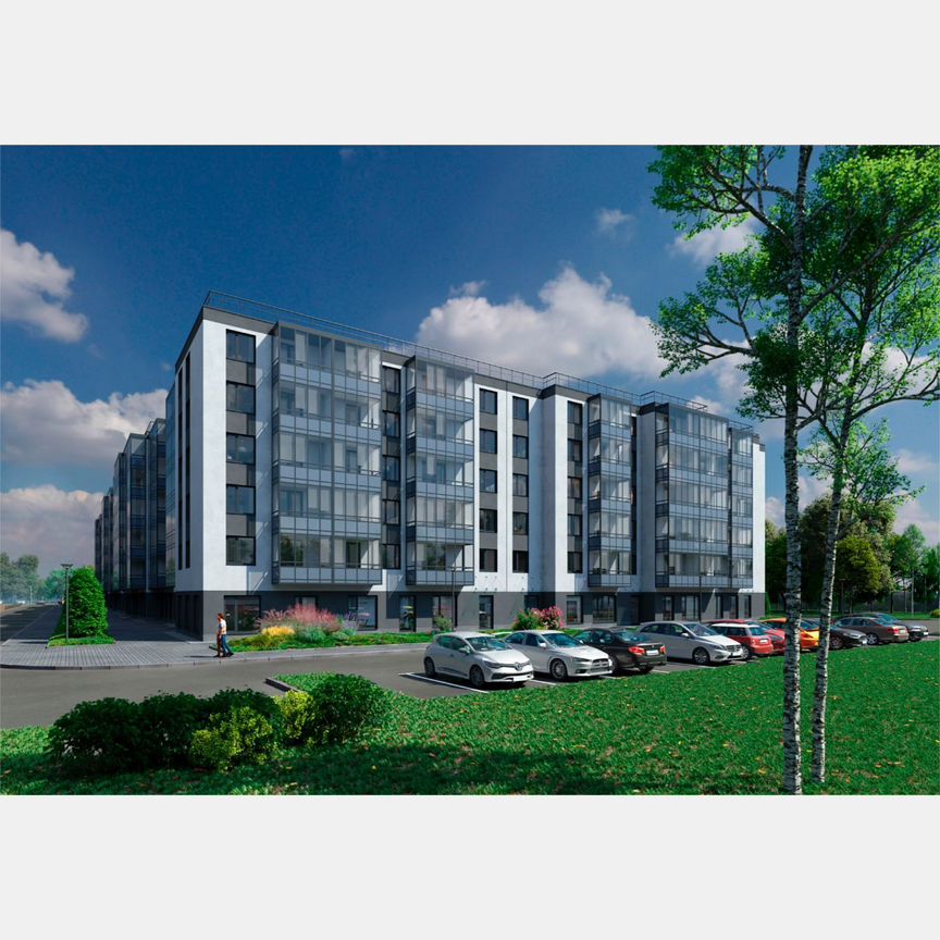1-к. квартира, 26,6 м², 3/6 эт.