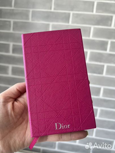 Блокнот dior mini