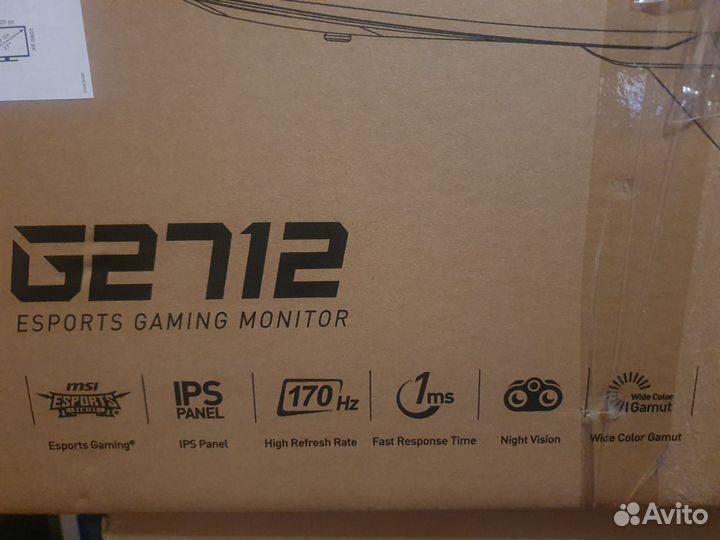 Игровой монитор MSI G2712 /27 дюймов/full HD/1ms