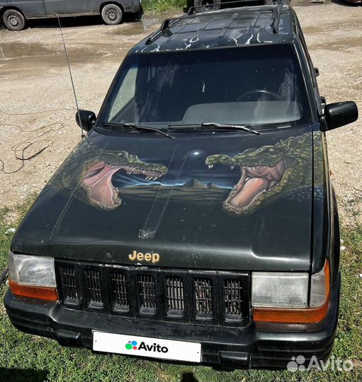 Jeep Grand Cherokee 4.0 AT, 1993, 220 000 км