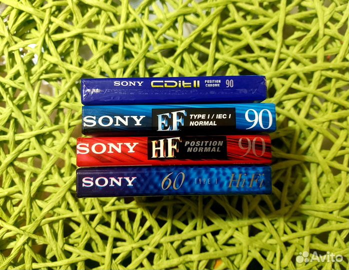 Аудиокассеты Sony новые