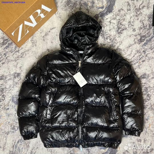 Пуховик Zara x Moncler puffer jacket (Арт.99423)