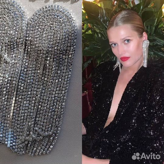 Серьги клипсы accentuate jewellery