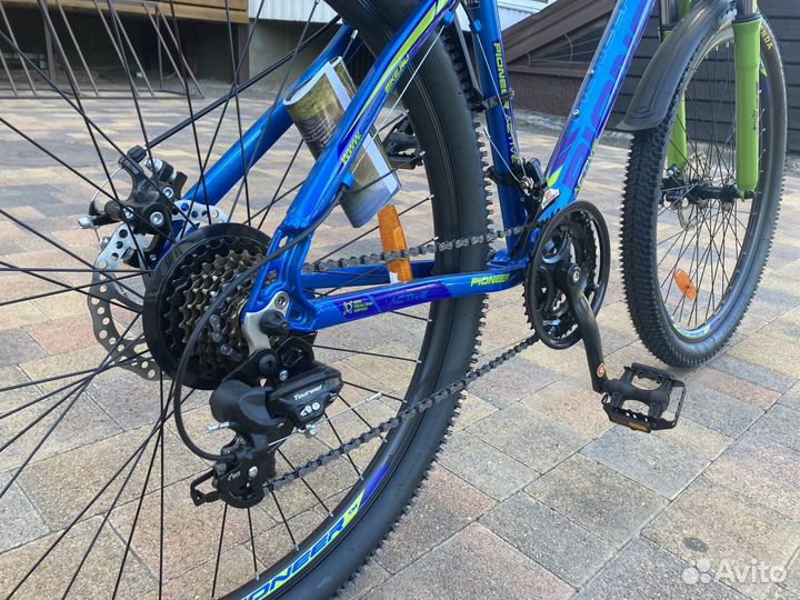 Новый велосипед Pioneer Active 27,5”(24ск, диск)