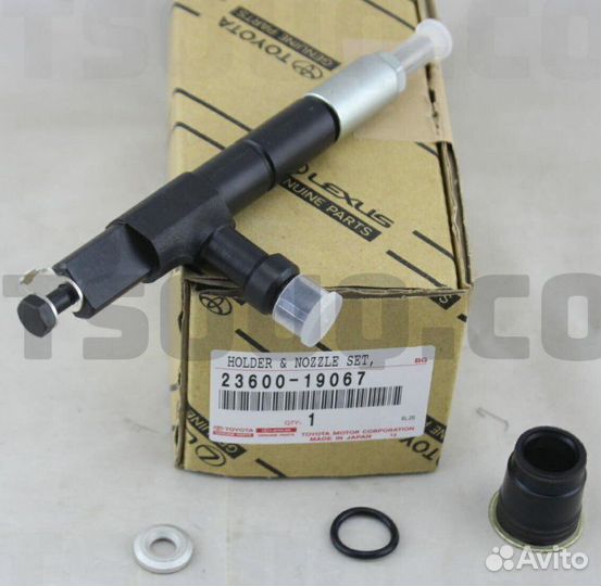 Форсунка топл Toyota Land Cruiser 100 1hdfte 1995