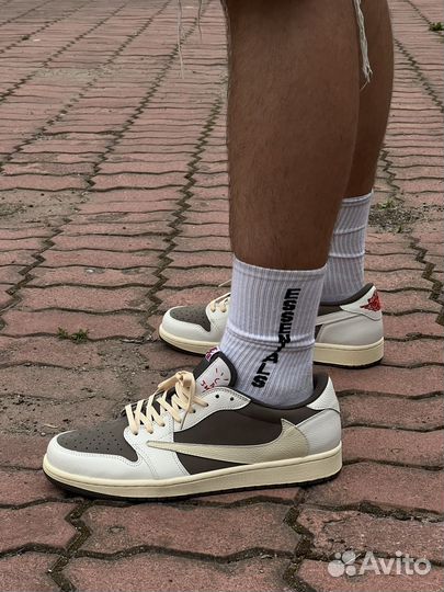 Кроссовки Nike Air Jordan 1 Low x Travis Scott