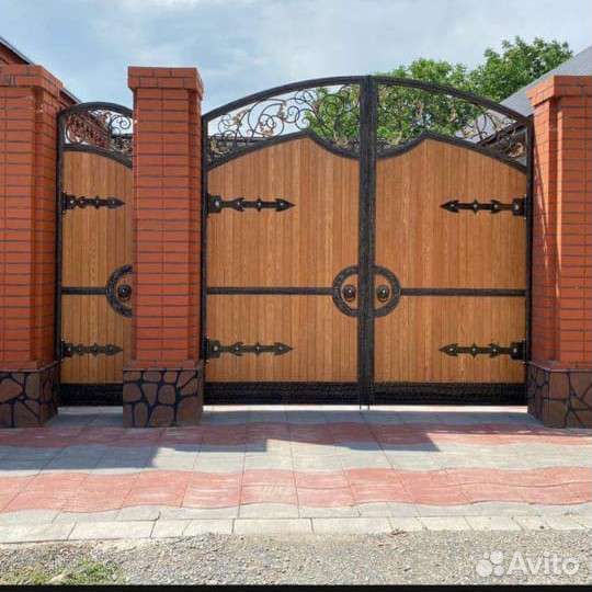 Кованые ворота любой сложности