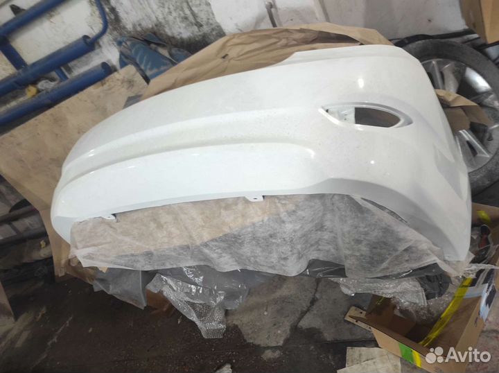 Задний бампер hyundai solaris