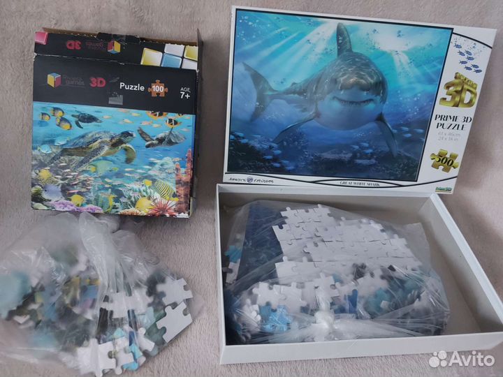 Пазлы. Janod. 3D Riviera